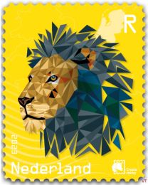 Nederland 2023: NVPH: CR.: NL Crypto stamp 2: GEEL postfris