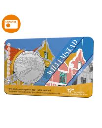 Nederland 2023: Herdenkingsmunt: Willemstad Vijfje 2023 BU-kwaliteit in coincard