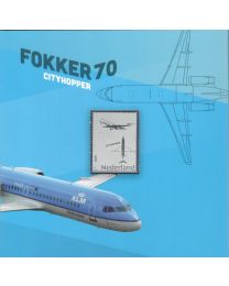 Nederland 2024: NVPH: V3642P: 840024: Nederlandse Vliegtuigen: "Fokker 70": postfris