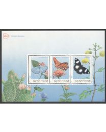 Nederland 2024: NVPH: V3642P: 840012: Vlinders Bonaire: velletje postfris