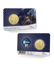 Nederland 2025: 50 jaar ESA – 50 cent in coincard