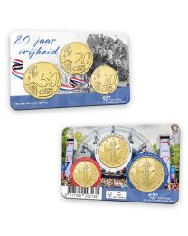 Nederland 2025: 80 jaar Bevrijdingsdag in coincard