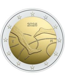 Finland 2025: Speciale 2 Euro unc:  "100 jaar Atletiek"