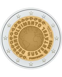 Portugal 2025: Speciale 2 Euro unc: Duurzame ontwikkeling
