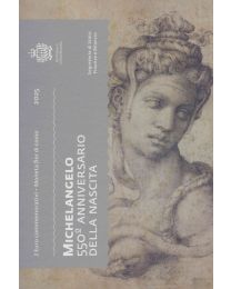San Marino 2025: Speciale 2 Euro BU:  "Geboorte Van Michelangelo" 