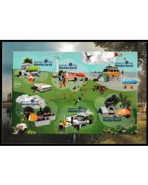 Nederland 2025: NVPH: V....: Kamperen in Nederland: velletje postfris
