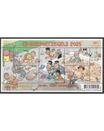 Nederland 2025: NVPH: V....: Kinderpostzegels: velletje postfris