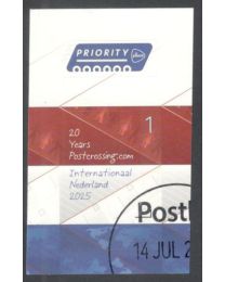 Nederland 2025: NVPH: V....: Postcrossing: gestempeld