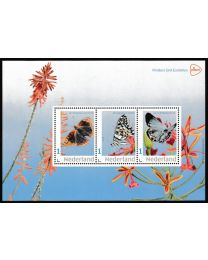 Nederland 2025: NVPH: V3642P: 850017: "Vlinders Sint Eustatius" velletje postfris