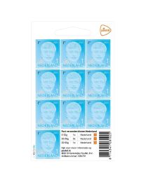 Nederland 2025: NVPH: V....: Koning Willem-Alexander 2025 Nederland 1: velletje postfris