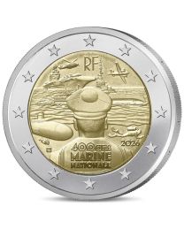 Frankrijk 2026: Speciale 2 Euro unc: "400 Jaar Franse Marine"