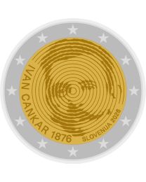 Slovenië 2026: Speciale 2 Euro unc: "Ivan Cankar"
