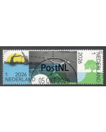 Nederland 2026: NVPH: ....-....: Deltawerken: gestempeld