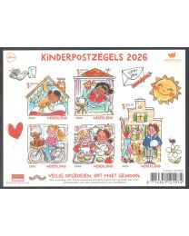 Nederland 2026: NVPH: 4392: Kinderpostzegels: velletje postfris