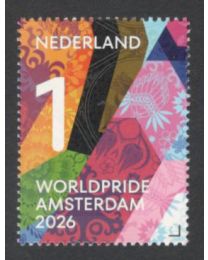 Nederland 2026: NVPH: V....: World Pride Amsterdam: postfris