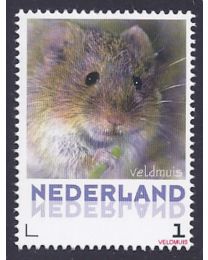 Nederland 2013: NVPH: V3013-Aa-28: "Zoogdieren in Nederland": Veldmuis: postfris