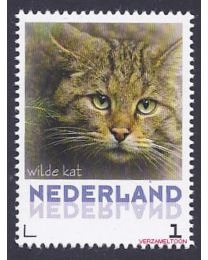 Nederland 2013: NVPH: V3013-Aa-33: "Zoogdieren in Nederland": Wilde kat: postfris