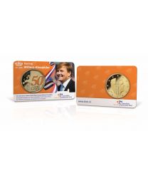 Nederland 2017: 50 jaar Koning Willem-Alexander 2017 in coincard
