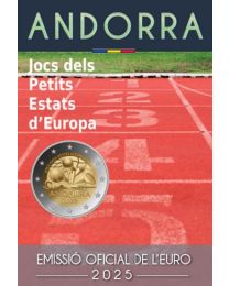Andorra 2025: Speciale 2 Euro:  "Games Of The Small States"