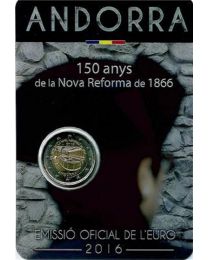Andorra 2016: Speciale 2 Euro: Nova Reforma in coincard