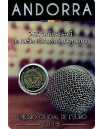 Andorra 2016: Speciale 2 Euro: Radio in coincard