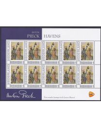 Nederland 2012: NVPH: V2751-Af-6: "Ontdek Anton Pieck": Havens: velletje postfris