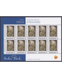 Nederland 2013: NVPH: V2751-Af-12: "Ontdek Anton Pieck": Markten: velletje postfris