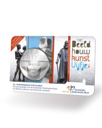 Nederland 2012: BU Coincards Herdenkingsmunten: Het Beeldhouwkunst Vijfje