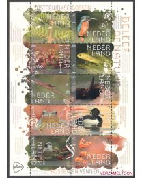 Nederland 2023: NVPH: V4137-4146: Beleef de Natuur: De Oisterwijkse vennen: velletje postfris