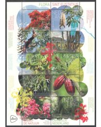 Nederland 2025: NVPH: V....-....: Beleef de Natuur: Flora: Sint Eustatius: velletje postfris