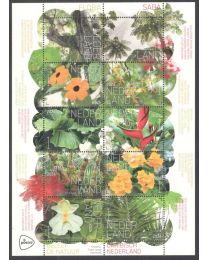 Nederland 2026: NVPH: V....-....: Beleef de Natuur: Flora: Saba: velletje postfris