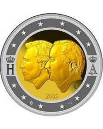 België 2005: Speciale 2 Euro unc: België - Luxemburg: Henri & Albert