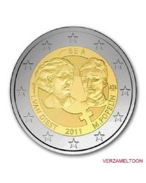 België 2011: Speciale 2 Euro unc: 100 jaar Internationale Vrouwendag