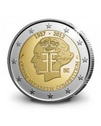 België 2012: Speciale 2 Euro unc: 75 jaar Queen Elisabeth Competition