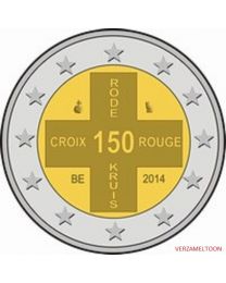 België 2014: Speciale 2 Euro unc: 150 jaar Belgisch Rode Kruis