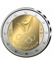 België 2016: Speciale 2 Euro unc: Olympische Spelen Rio de Janeiro