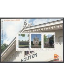 Nederland 2022: NVPH: V3642P: "Beurspostzegel Oudejaarsbeurs Houten 2022 03: velletje postfris