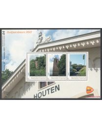 Nederland 2022: NVPH: V3642P: "Beurspostzegel Oudejaarsbeurs Houten 2022 04: velletje postfris