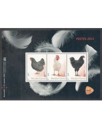 Nederland 2023: NVPH: V3642P: "Beurspostzegel Postex 2023 01: velletje postfris