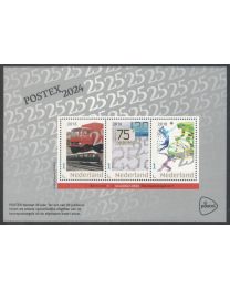 Nederland 2024: NVPH: V3642P: "Beurspostzegel Postex 2024 01: velletje postfris