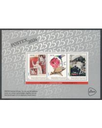 Nederland 2024: NVPH: V3642P: "Beurspostzegel Postex 2024 02: velletje postfris