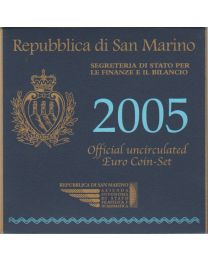 San Marino 2005: BU Jaarset met extra 5 Euro