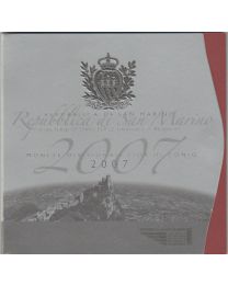 San Marino 2007: BU Jaarset met extra 5 Euro