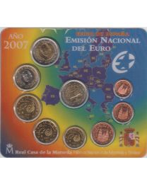 Spanje 2007: BU Jaarset met extra 2 Euro Rome