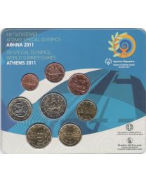 Griekenland 2011: BU Jaarset met gewone 2 Euro