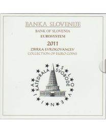 Slovenië 2011: BU Jaarset met extra 2 en 3 Euro