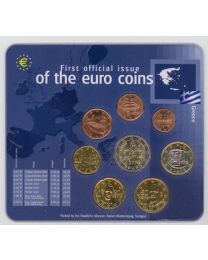 Griekenland 2002: BU Jaarset: (Eerste officiële uitgifte 2002)