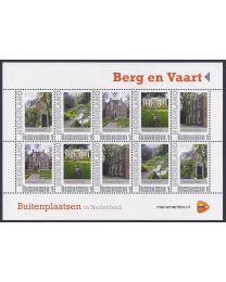 Nederland 2013: NVPH: V2751-Ae-6 "Buitenplaatsen in Nederland": Berg en Vaart: velletje postfris