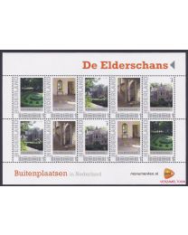 Nederland 2013: NVPH: V2751-Ae-10 "Buitenplaatsen in Nederland": De Elderschans: velletje postfris