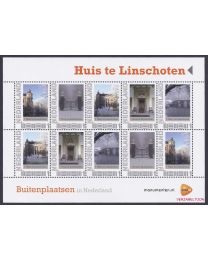 Nederland 2014: NVPH: V2751-Ae-27 "Buitenplaatsen in Nederland": Huis te Linschoten: velletje postfris
